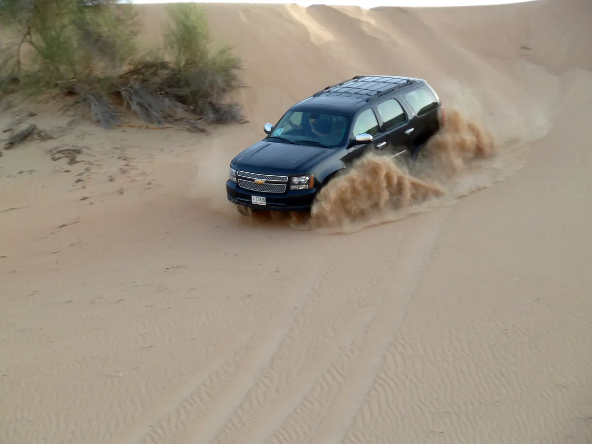 Jeep safari adventure in Jaisalmer dunes